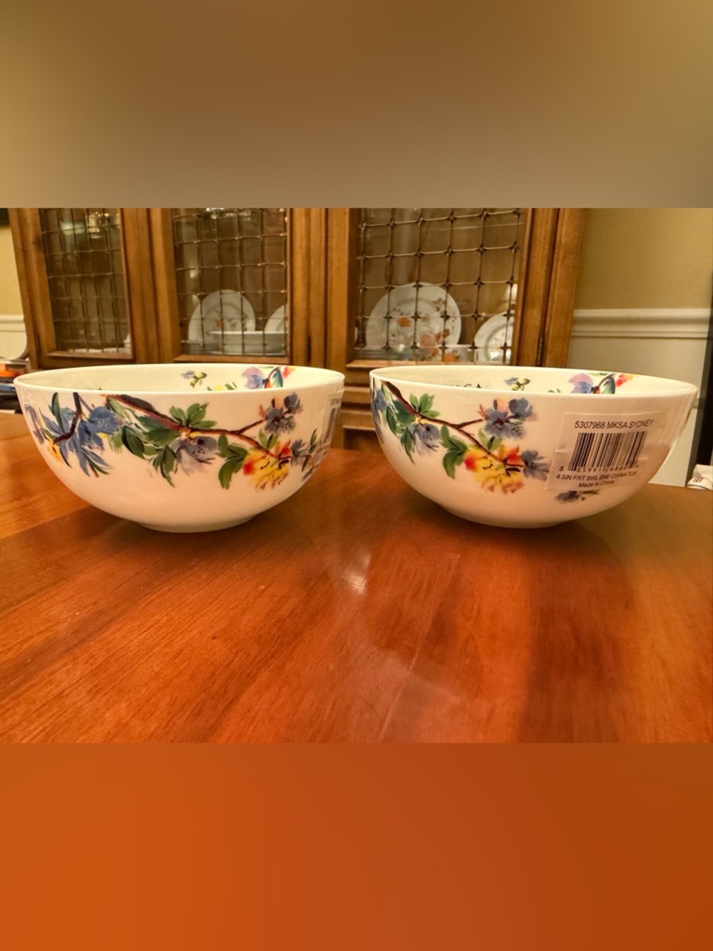 2 Mikasa Sydney Fruit Bowls